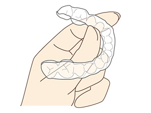お子さま用のマウスピース矯正装置(インビザラインファースト)